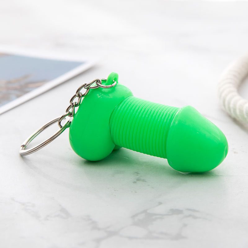 Wholesale ABS Rooster Keychain Spring